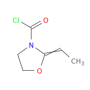 3-Oxazolidinecarbonylchloride, 2-ethylidene-