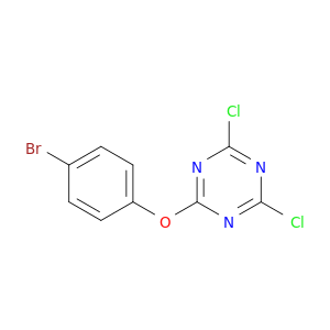 2-(4-BROMOPHENOXY)-4,6-DICHLORO-1,3,5-TRIAZINE