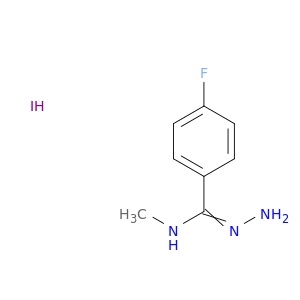 N'-amino-4-fluoro-N-methylbenzene-1-carboximidamide hydroiodide