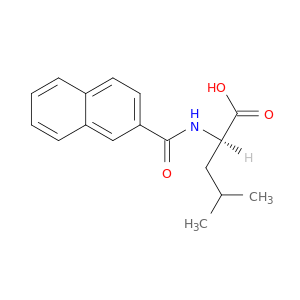 D-Leucine, N-(2-naphthalenylcarbonyl)-