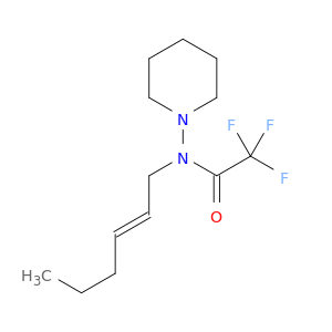 Acetamide, 2,2,2-trifluoro-N-(2E)-2-hexenyl-N-1-piperidinyl-