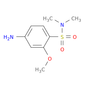 4-Amino-2-methoxy-N,N-dimethylbenzene-1-sulfonamide