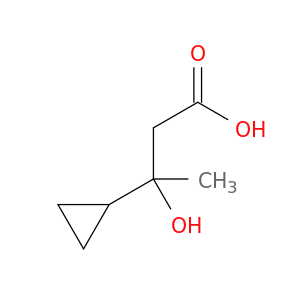 3-cyclopropyl-3-hydroxybutanoic acid
