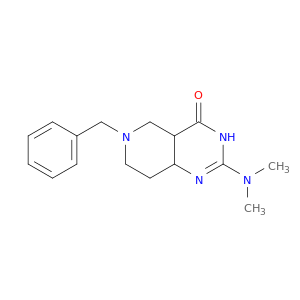 6-Benzyl-2-(dimethylamino)-4a,5,6,7,8,8a-hexahydropyrido[4,3-d]pyrimidin-4(3H)-one