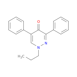 4(1H)-Pyridazinone, 3,5-diphenyl-1-propyl-
