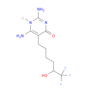 4(1H)-Pyrimidinone, 2,6-diamino-5-(6,6,6-trifluoro-5-hydroxyhexyl)-