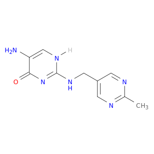 4(1H)-Pyrimidinone, 5-amino-2-[[(2-methyl-5-pyrimidinyl)methyl]amino]-