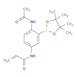 2-乙酰氨基-5-丙烯酰胺苯硼酸频那醇酯