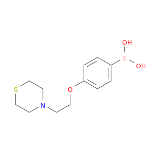 (4-(2-硫代吗啉乙氧基)苯基)硼酸