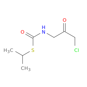 Carbamothioic acid, (chloroacetyl)methyl-, S-(1-methylethyl) ester