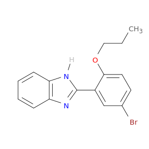 1H-Benzimidazole, 2-(5-bromo-2-propoxyphenyl)-