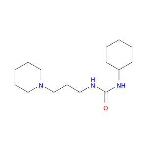 Urea, N-cyclohexyl-N'-[3-(1-piperidinyl)propyl]-