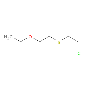 1-chloro-2-(2-ethoxyethylsulfanyl)ethane