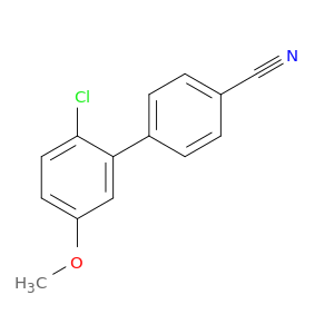4-(2-Chloro-5-methoxyphenyl)benzonitrile