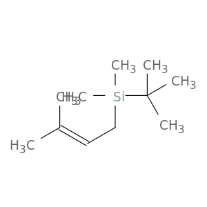 Silane, (1,1-dimethylethyl)dimethyl(3-methyl-2-butenyl)-