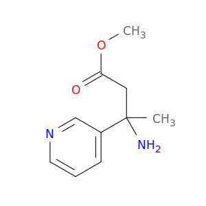 methyl 3-amino-3-(pyridin-3-yl)butanoate