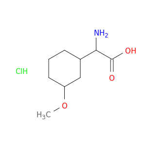 2-amino-2-(3-methoxycyclohexyl)acetic Acid Hydrochloride