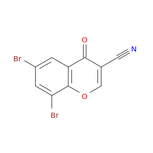 3-CYANO-6,8-DIBROMOCHROMONE