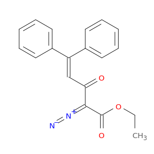 4-Pentenoic acid, 2-diazo-3-oxo-5,5-diphenyl-, ethyl ester