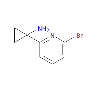 1-(6-溴吡啶-2-基)环丙烷-1-胺