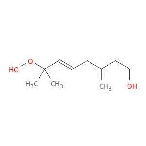 5-Octen-1-ol, 7-hydroperoxy-3,7-dimethyl-, (5E)-