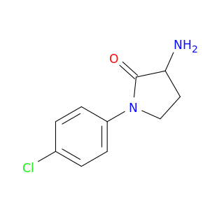 3-氨基-1-(4-氯苯基)吡咯烷-2-酮