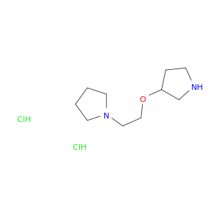 1-[2-(pyrrolidin-3-yloxy)ethyl]pyrrolidine dihydrochloride