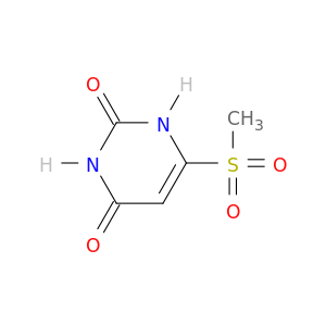 6-(methylsulfonyl)pyrimidine-2,4(1h,3h)-dione