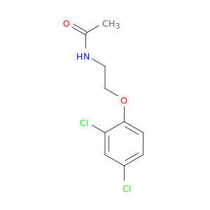 Acetamide, N-[2-(2,4-dichlorophenoxy)ethyl]-