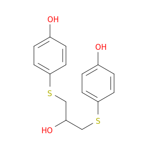 Phenol, 4,4'-[(2-hydroxy-1,3-propanediyl)bis(thio)]bis-