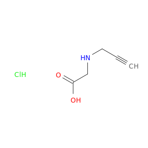 2-(丙-2-炔-1-基氨基）乙酸盐酸