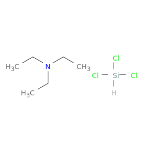 Silane, trichloro-, compd. with N,N-diethylethanamine (1:1)