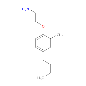 Ethanamine, 2-(4-butyl-2-methylphenoxy)-
