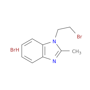 1-(2-Bromoethyl)-2-methyl-1H-1,3-benzodiazole Hydrobromide