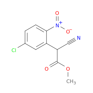 Methyl 2-(5-chloro-2-nitrophenyl)-2-cyanoacetate