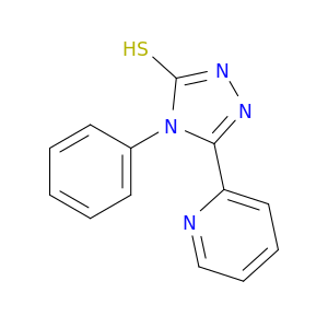 4-Phenyl-5-(pyridin-2-yl)-4H-1,2,4-triazole-3-thiol