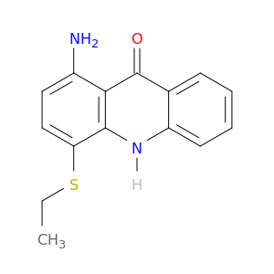 9(10H)-Acridinone, 1-amino-4-(ethylthio)-