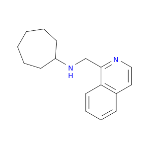 1-Isoquinolinemethanamine, N-cycloheptyl-