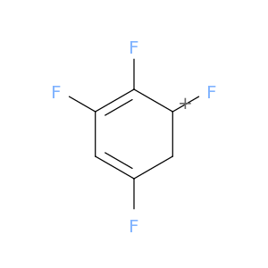 Cyclohexadienylium, 1,2,3,5-tetrafluoro-