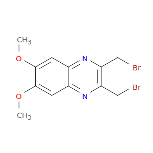Quinoxaline, 2,3-bis(bromomethyl)-6,7-dimethoxy-