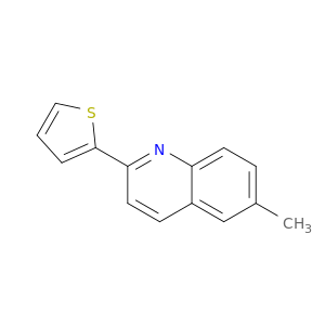 6-methyl-2-(thiophen-2-yl)quinoline