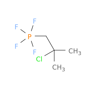 Phosphorane, (2-chloro-2-methylpropyl)tetrafluoro-