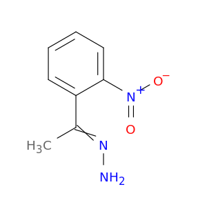 Ethanone, 1-(2-nitrophenyl)-, hydrazone