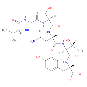 L-Tyrosine, L-valylglycyl-L-seryl-L-asparaginyl-L-threonyl-