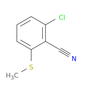 2-chloro-6-(methylsulfanyl)benzonitrile