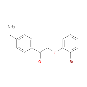 Ethanone, 2-(2-bromophenoxy)-1-(4-ethylphenyl)-