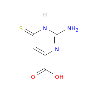 4-Pyrimidinecarboxylicacid, 2-amino-1,6-dihydro-6-thioxo-