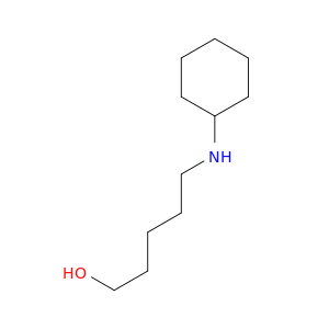 1-Pentanol,5-(cyclohexylamino)-