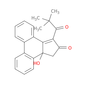2H-Cyclopenta[l]phenanthren-2-one,1-(2,2-dimethyl-1-oxopropyl)-3,3a-dihydro-3a-hydroxy-