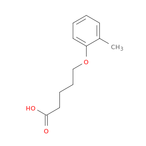 Pentanoic acid, 5-(2-methylphenoxy)-